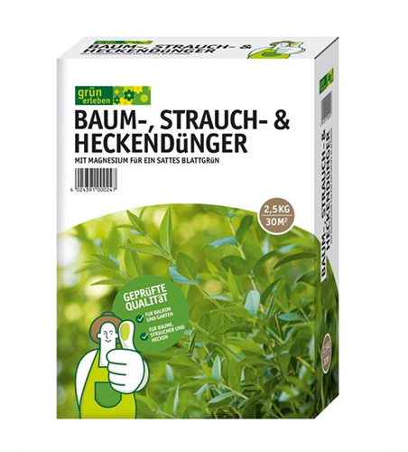 Grün erleben Baum-, Strauch & Heckendünger 