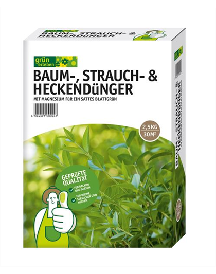 Grün erleben Baum-, Strauch & Heckendünger 