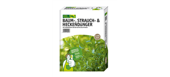 Grün erleben Baum-, Strauch & Heckendünger 