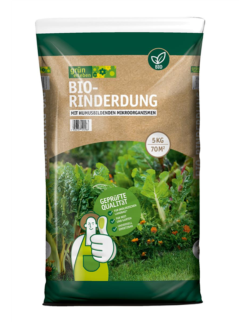 Grün erleben Bio Rinderdung