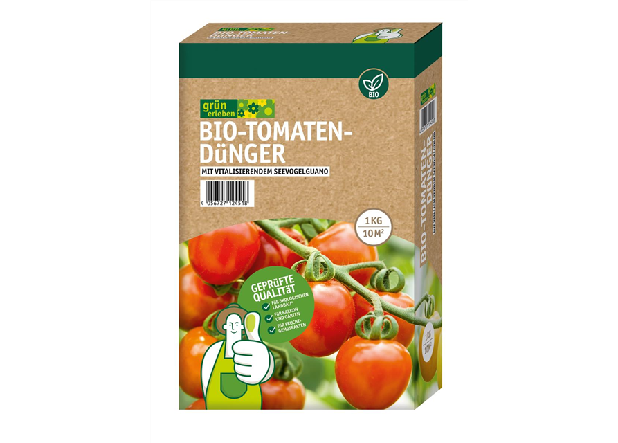 Grün erleben Bio Tomatendünger