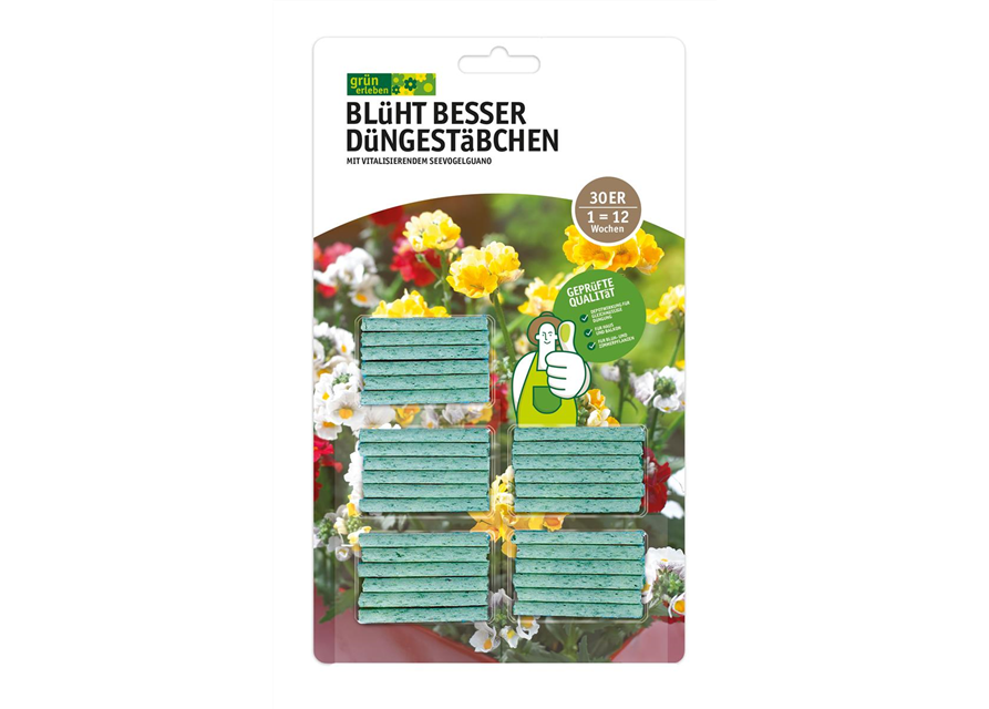 Grün erleben Blüht Besser Düngestäbchen 