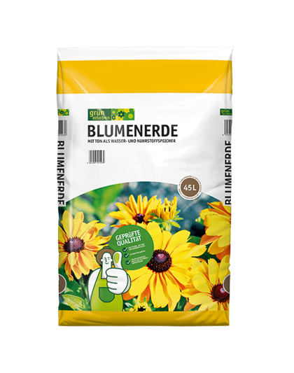 Grün erleben Blumenerde 