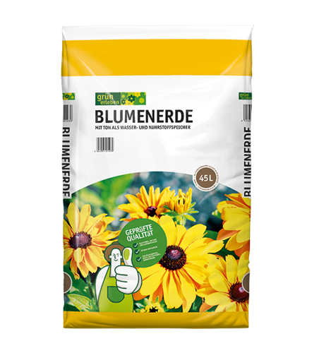 Grün erleben Blumenerde 