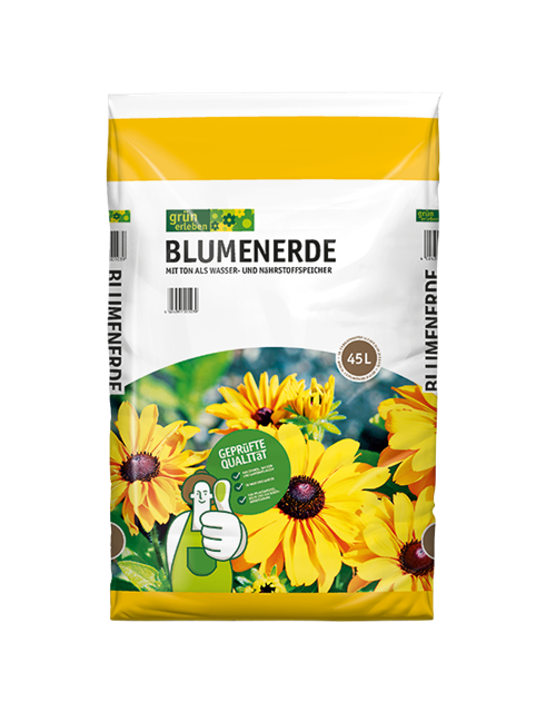 Grün erleben Blumenerde 