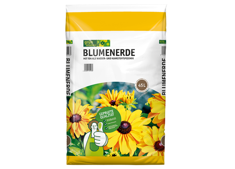 Grün erleben Blumenerde 